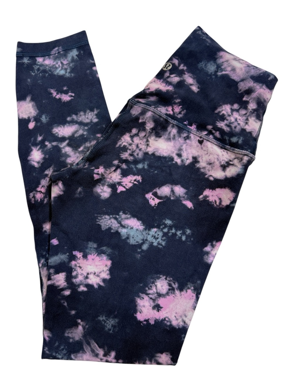 Lululemon Align High-Rise Pant 25" Circulate Tie Dye Mineral Blue Multi - Size 4